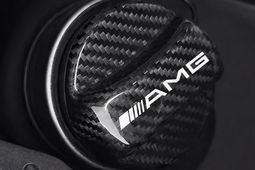 Genuine carbon amg fuel cap - carbon,