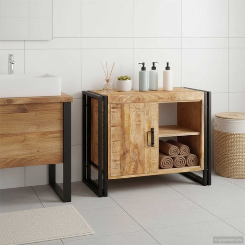 Vidaxl sink cabinet with shelf - vidaxl,
