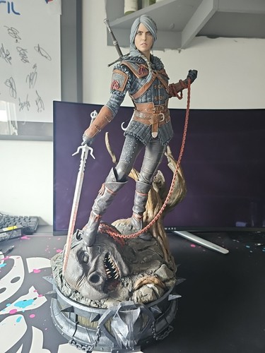Ciri the witcher 4 statue - the,