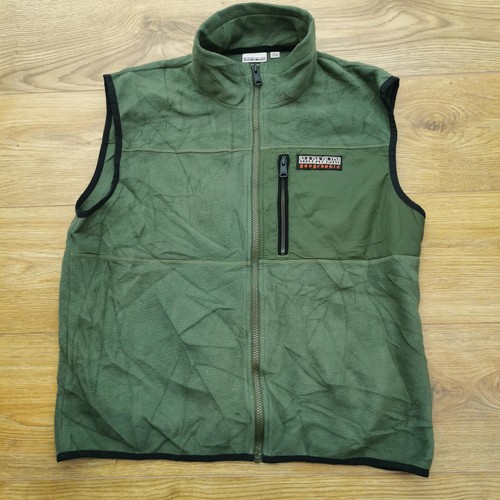 Napapijri fleece waistcoat - napapijri,