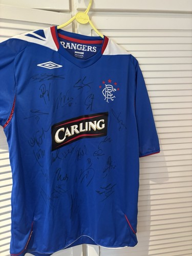 Rangers 2006 signed shirt - 2006/07,