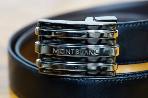 Montblanc leather reversible - leather,