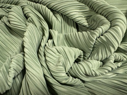 Plissé pleated stretch dulled - pleated,