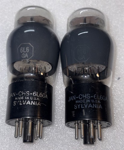 Matched pair sylvania jan - matched, chs