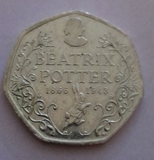 2016 Beatrix Potter 50p