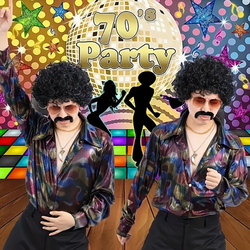 Black curly afro - afro, wig