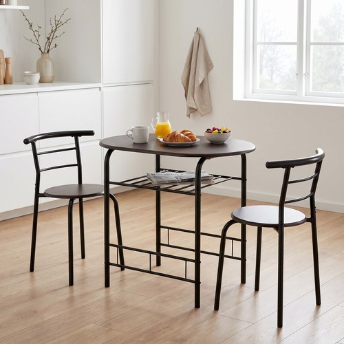 Derry piece dining set round - 3,