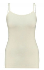 Icebreaker Womens Bodyfit 150 Merino Underwear Siren Cami Top Snow White