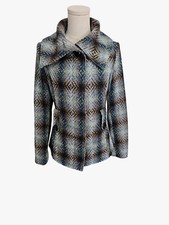 Me Jane Swing Tweed Peacoat