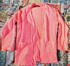 George @ Asda Bright Orange Open Cardigan + Pockets 5-6 Yrs VGC Combine Postage 