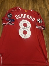 Steven Gerrard Signed