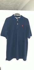 Ralph Lauren XXXL  Mens Cotton Polo Shirt Navy