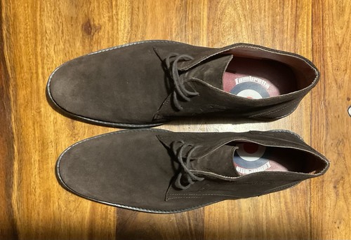 Lambretta brown suede - lambretta, chukka