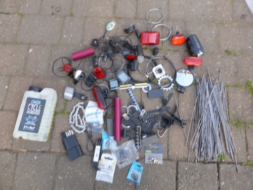 Bike parts job lot - parts,