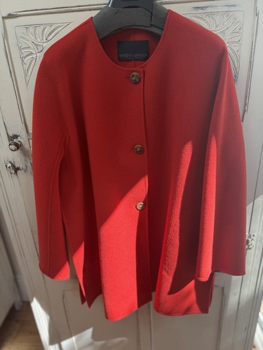 Marina rinaldi red pure - red, wool