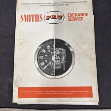 Rare dealer only smiths speedo exchange   parts list book  org