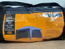 Halfords 300 Fully Waterproof Gazebo with 2 Side Panels.