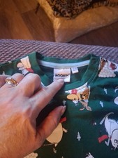 2 X XMAS MOOMIN TOPS SIZE