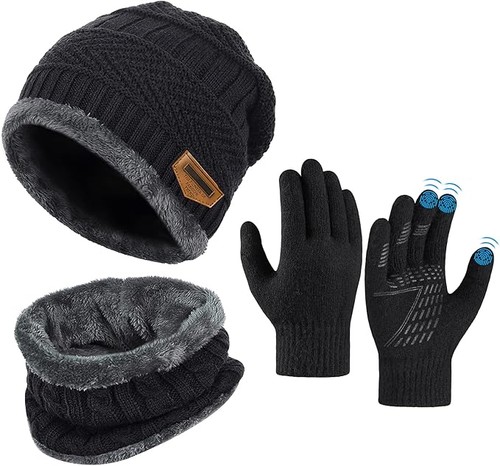 Kids winter hat scarf gloves - hat,