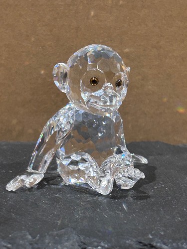 Swarovski crystal chimpanzee - swarovski, /