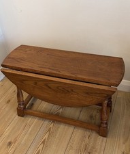 Vintage solid oak small - solid, 38cm