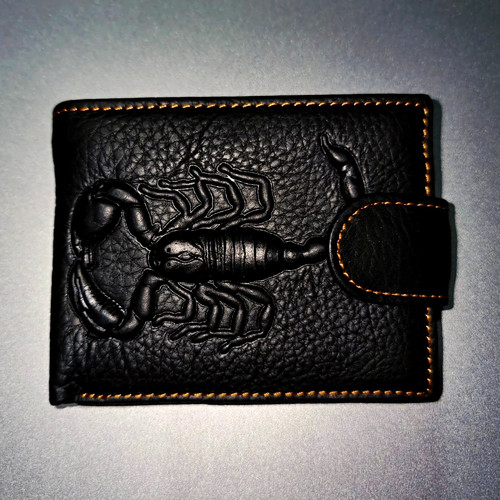 Sun moon black leather - sun,