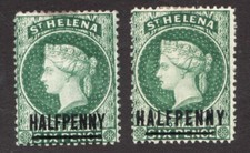 1884-94 St. Helena - Sc# 33 &