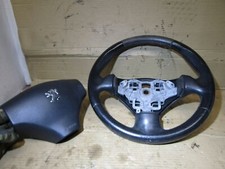 Peugeot 206 CC 1.6 convertible leather Steering wheel with centre bag 96441166ZR