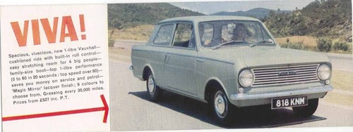 Vauxhall viva 1963 original - viva,