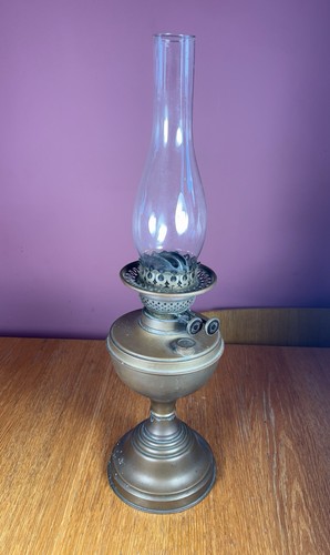 Antique brass oil paraffin - brass,