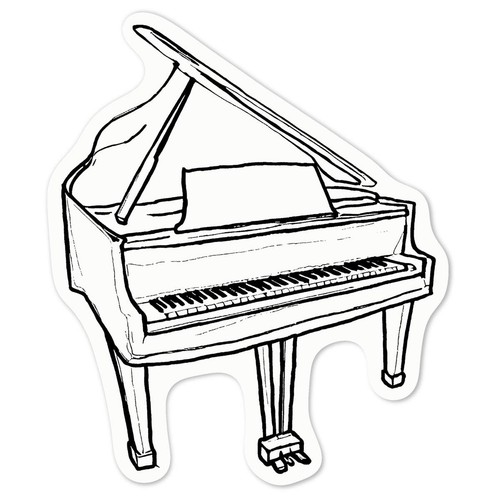 Grand piano white vinyl - 'grand,