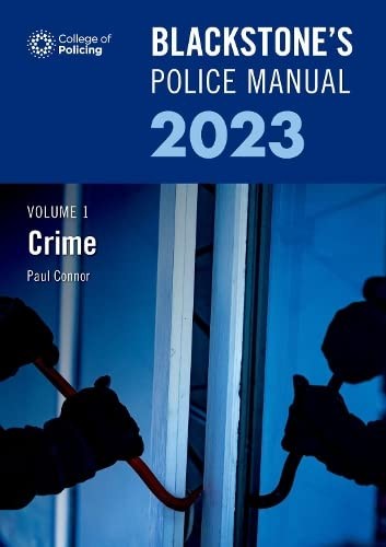 Blackstone police manual - blackstone's,
