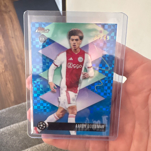 Topps chrome uefa aaron - uefa,