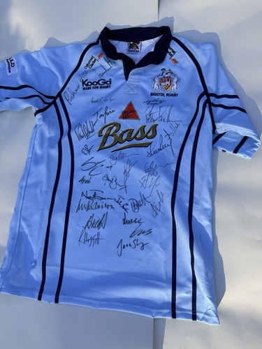 Kooga bristol rugby signed - rugby,