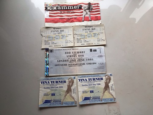 Used ticket stubs - stubs., 1