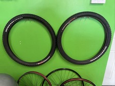 2x SPECIALIZED THE CAPTAIN 26" x 2.0 TYRES (PART WORN) RETRO,XC,MTB s/461