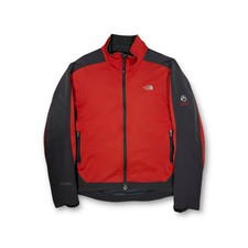 The North Face Summit Series Windstopper Red & Dark Grey Full Zip Fleece Size S
