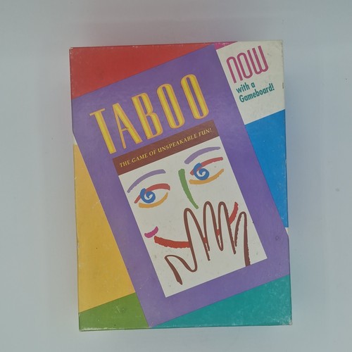 Taboo board game 1996 - board,