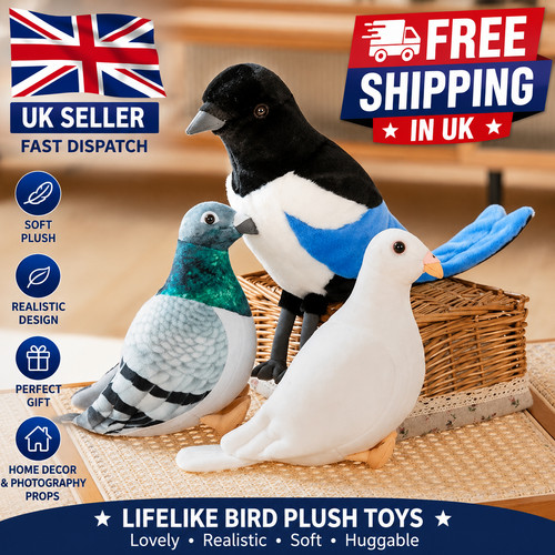 Soft lifelike bird - soft,