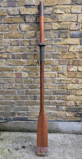 (A) VINTAGE  WOODEN BOAT  OAR