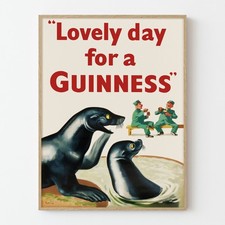 Vintage guinness seal - guinness,