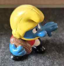 American Football Sporting Smurf Peyo Schleich Smurf Vintage 1980s