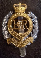 Royal Engineers Metal Cap