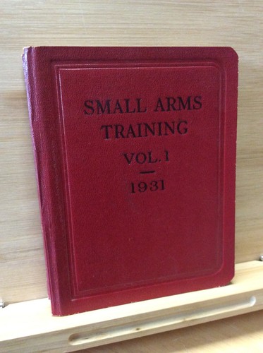 Small arms training - vol,
