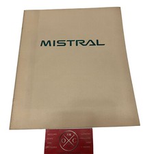 Nissan Mistral Brochure JDM