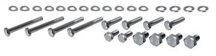 Front bumper bolt - front, 59-67