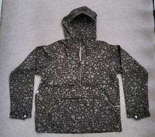 POP Trading Company x Liberty men's  Cotton half-zip hooded jacket.Size M. BNWOT