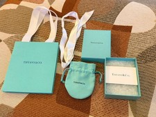 Tiffany Gift Packaging Jewellery Box Velvet Pouch Gift Bag Ribbon & Cloth