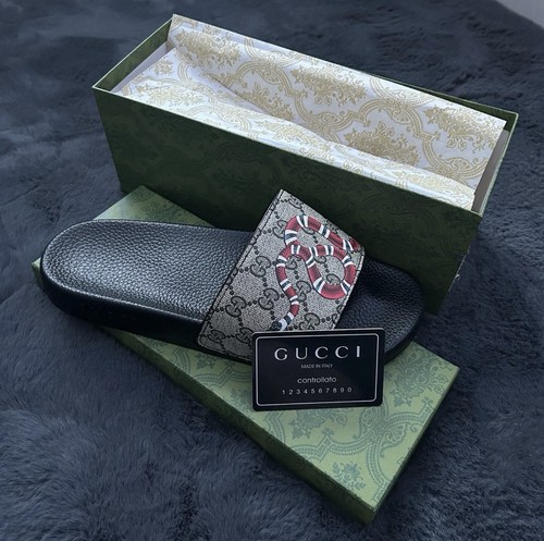 Gucci sliders snake - sliders, design