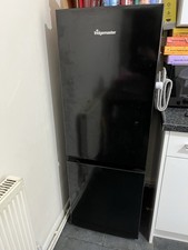 Fridgemaster MC50165EB Fridge Freezer in Black